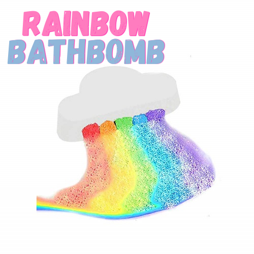 Rainbow Bath Bomb
